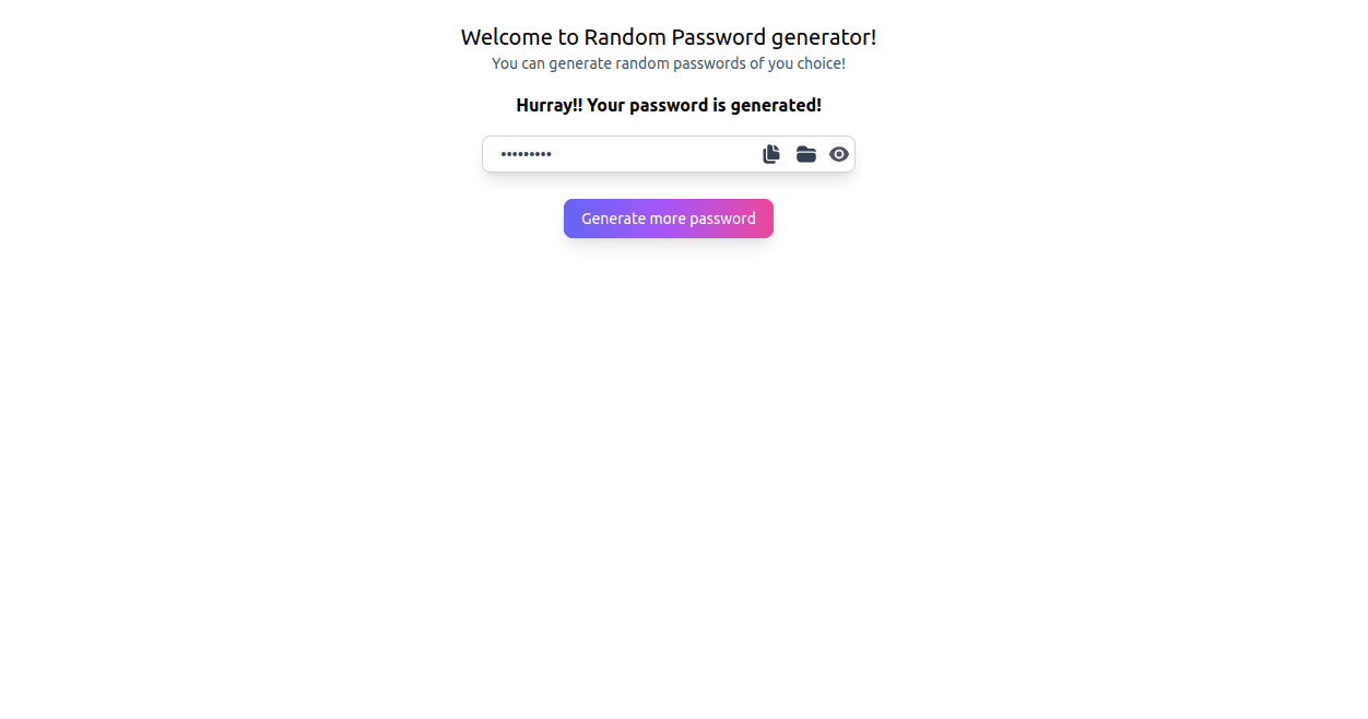 Password Generator